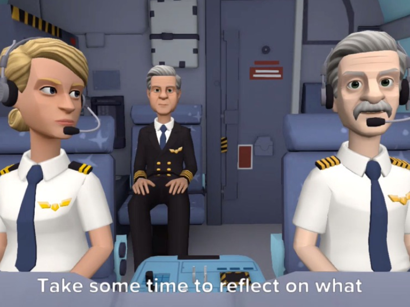 Preview of training video created with Plotagon App.