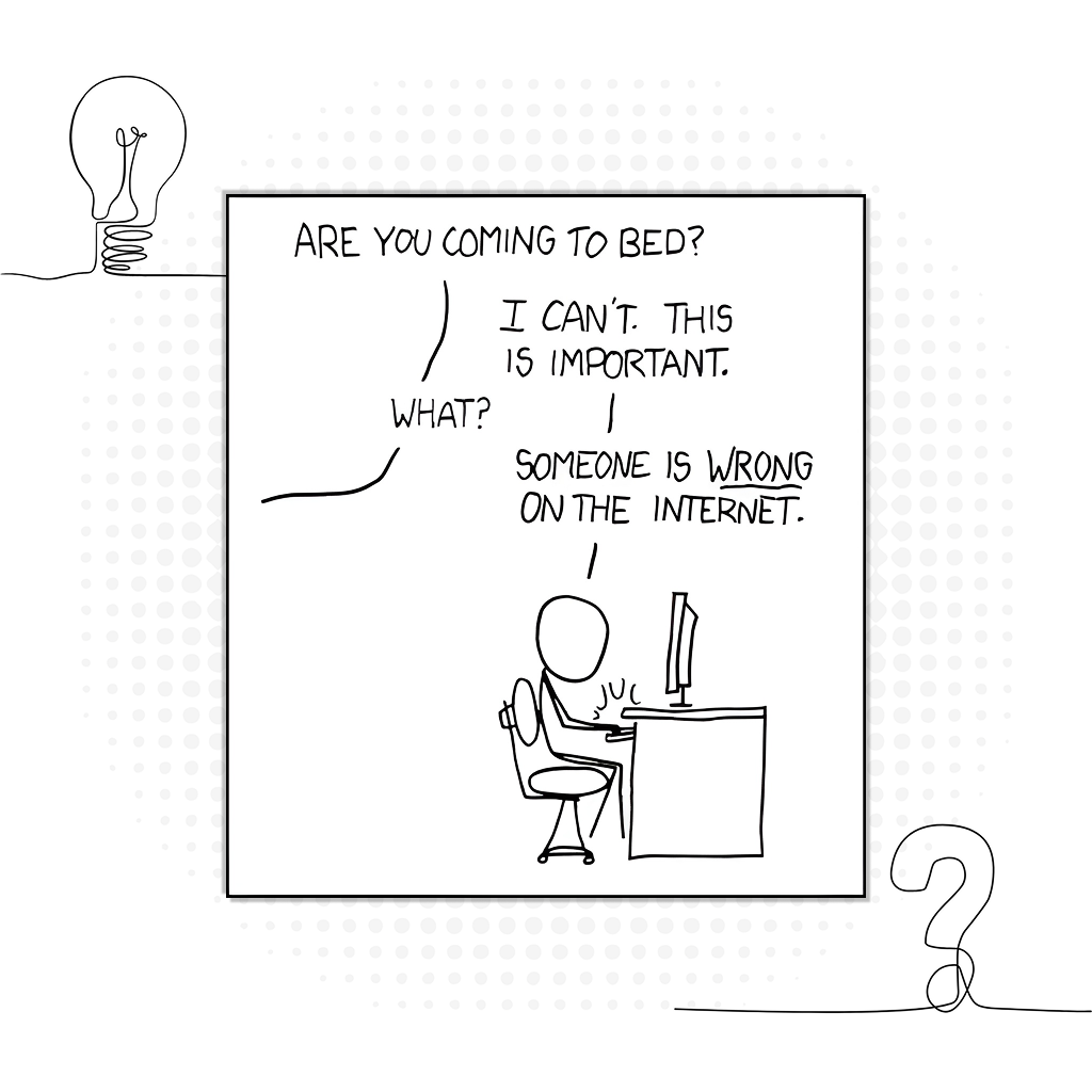 XKCD webcomic - Duty Calls